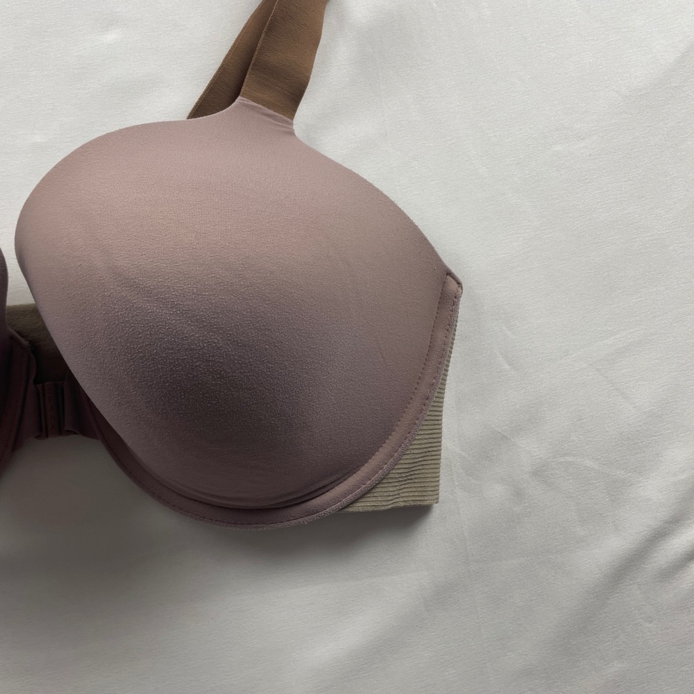 Spanx Bra-llelujah Full Coverage Front Closure Bra 38D Mauve Taupe 30011R - Picture 9 of 15